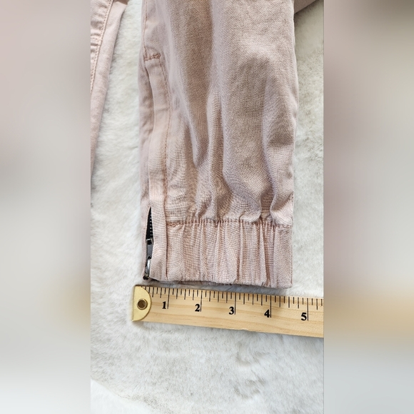 PacSun Pink Joggers with zipper detail at ankle - Picture 6 of 11
